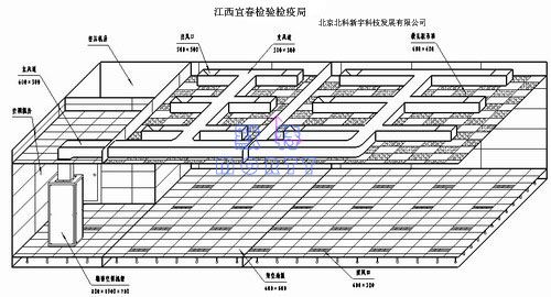 檢驗(yàn)檢疫局檢測室恒溫恒濕工程